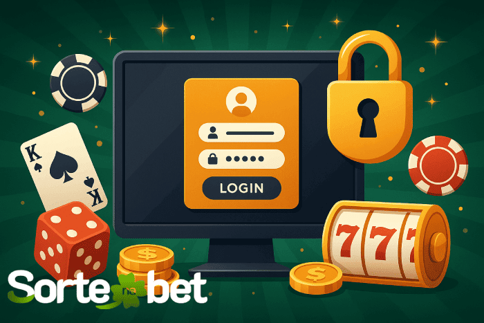 Figura 2 do login da SORTENABET